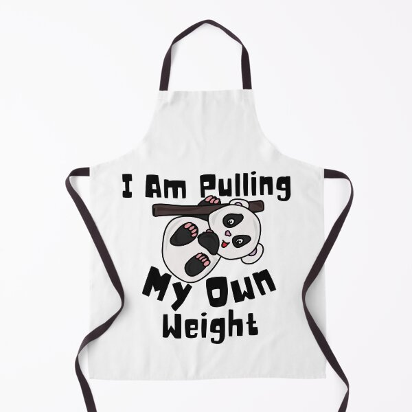 Item preview, Panda Pulling His Own Weight Funny Kawaii Panda Working Out designed and sold by Onewivnacher.