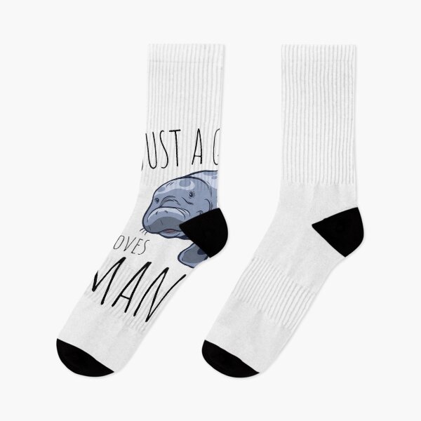 Item preview, Just A Girl Who Loves Manatees || cute design for Manatee lovers designed and sold by teez4dayz.
