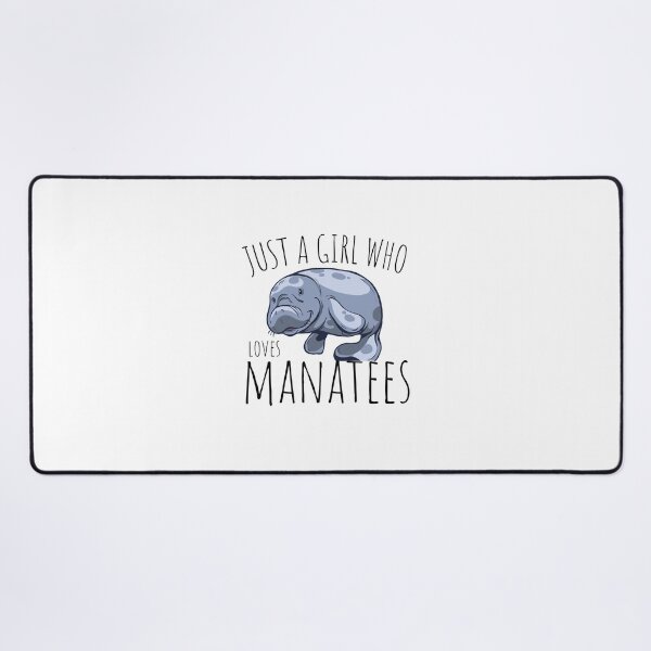 Item preview, Just A Girl Who Loves Manatees || cute design for Manatee lovers designed and sold by teez4dayz.