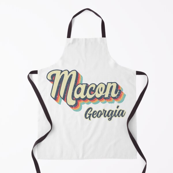 Item preview, Macon City Georgia Retro Vintage 70s rainbow designed and sold by Teelogic.