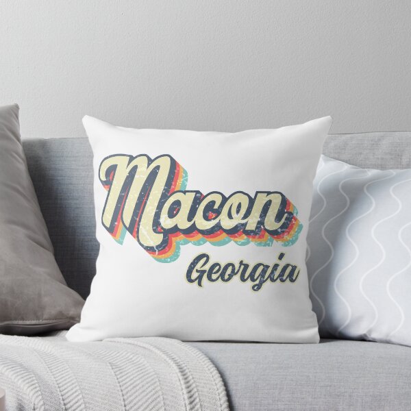 Item preview, Macon City Georgia Retro Vintage 70s rainbow designed and sold by Teelogic.