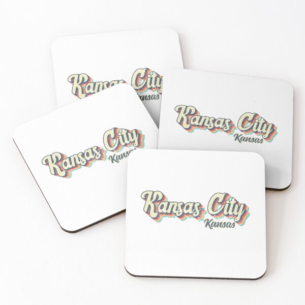 Item preview, Kansas City Kansas Retro Vintage 70s rainbow designed and sold by Teelogic.