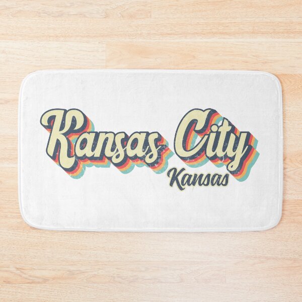 Item preview, Kansas City Kansas Retro Vintage 70s rainbow designed and sold by Teelogic.