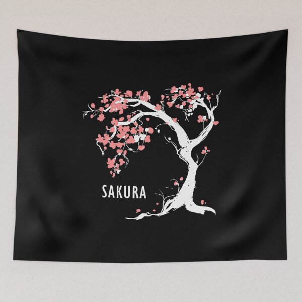 Item preview, Japanese Sakura Graphic Vintage Cherry Blossom Sakura Tree Japanese Flowers Sakura Tree designed and sold by enjoytheshirt.