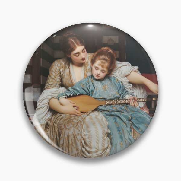 Item preview, Frederic Leighton "The Music Lesson" designed and sold by sunny-007.