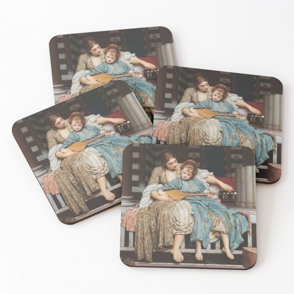 Item preview, Frederic Leighton "The Music Lesson" designed and sold by sunny-007.