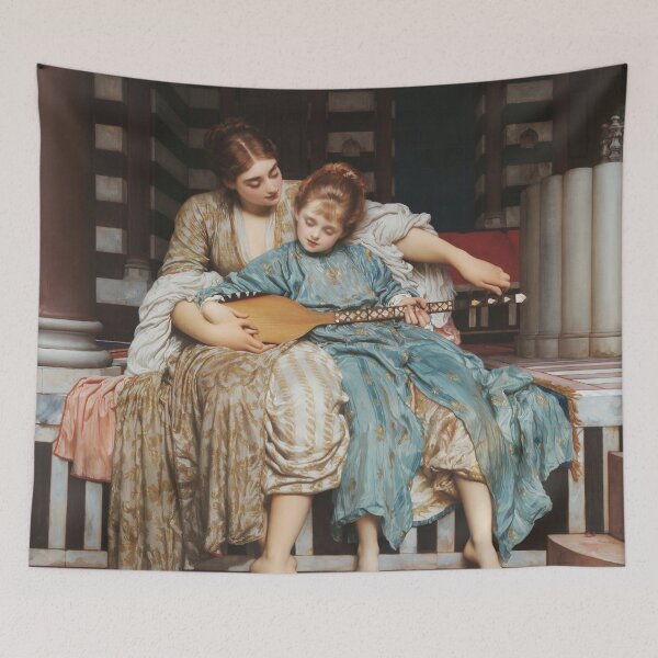 Item preview, Frederic Leighton "The Music Lesson" designed and sold by sunny-007.