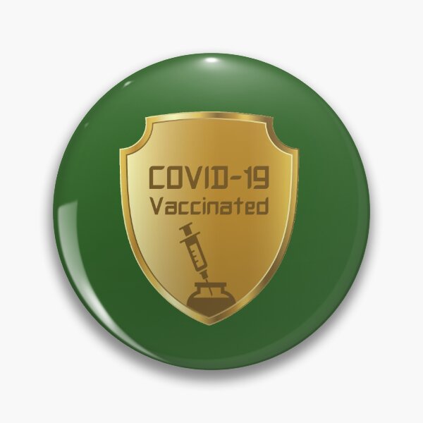 Item preview, Vaccinated Shield  designed and sold by KumailBH.
