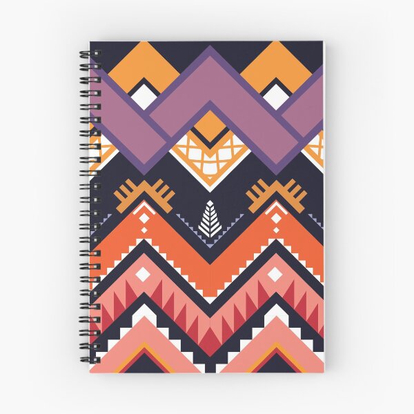 Item preview, Geometric ethnic oriental ikat pattern designed and sold by GeomePattern.