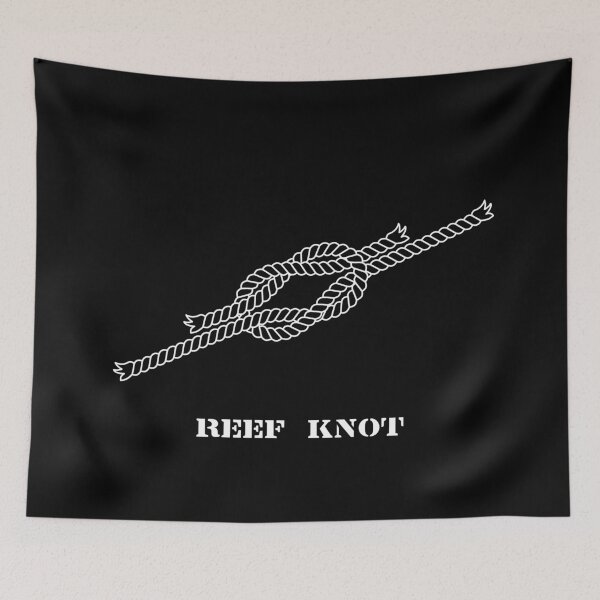 Item preview, Sailor knot reef knot dark English version designed and sold by 7T-Designs.