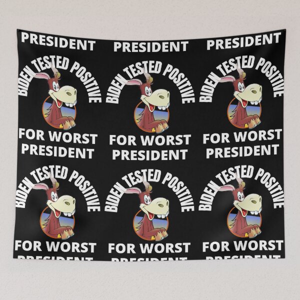 Item preview, Biden Just Tested Positive For Worst President  designed and sold by RGRamsey.