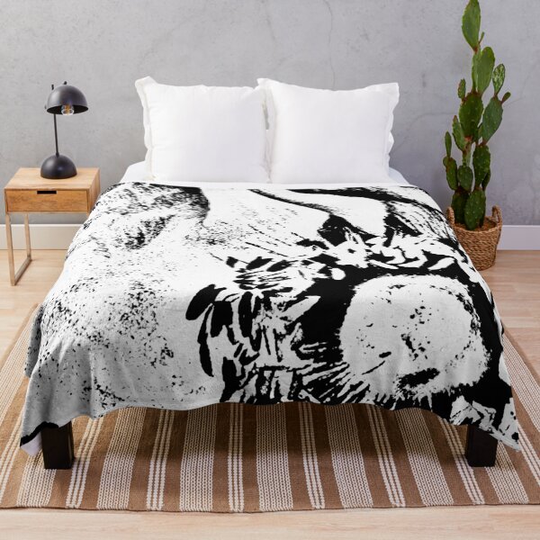 Item preview, Black and White Rose Design Print designed and sold by Ric1926.