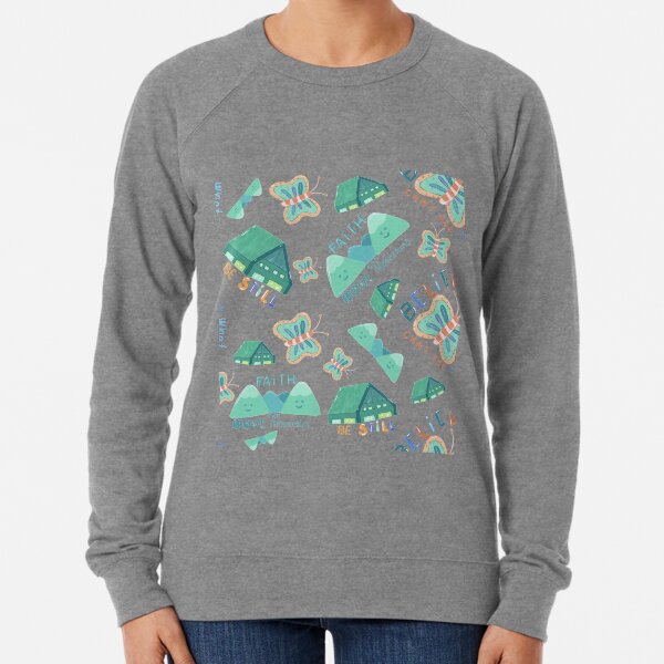 Faith - Bible quote Lightweight Sweatshirt
