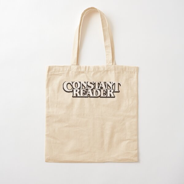 Constant Reader Cotton Tote Bag