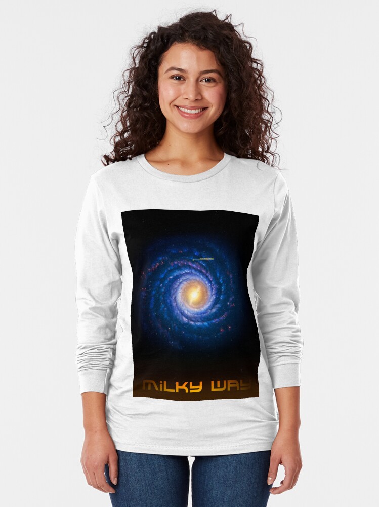 milky way galaxy shirt