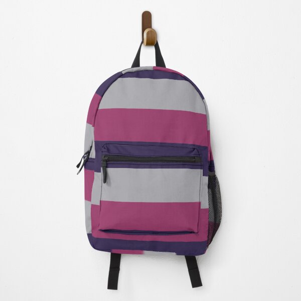 Item preview, 3 Large MAROON, NAVY BLUE and METALLIC SILVER GREY Horizontal STRIPES designed and sold by RachelMacht.