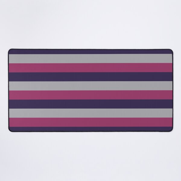 Item preview, 3 Large MAROON, NAVY BLUE and METALLIC SILVER GREY Horizontal STRIPES designed and sold by RachelMacht.