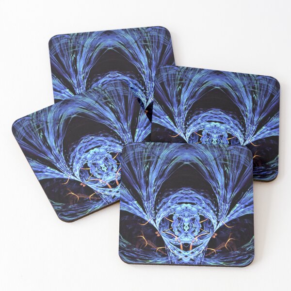Item preview, rorschach dark psy blue  designed and sold by BelAnnGrey.