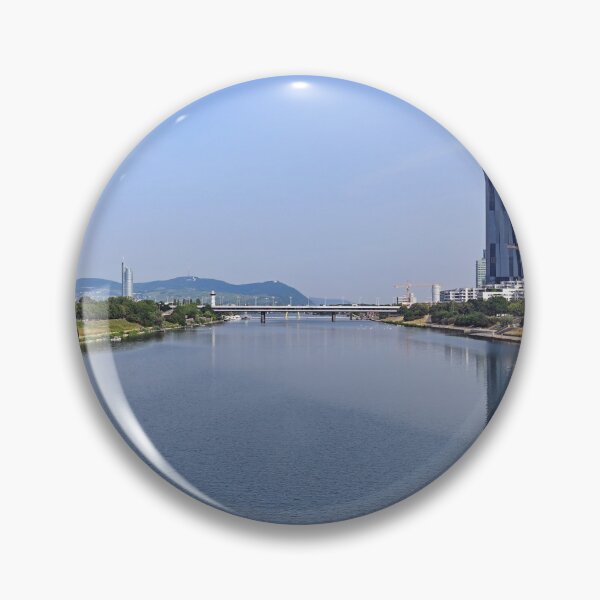 Item preview, Donau city cityscape Vienna Austria designed and sold by goceris.
