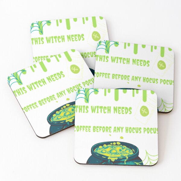 Item preview, This Witch Needs Coffee Before Any Hocus Pocus designed and sold by Webdesign-art.