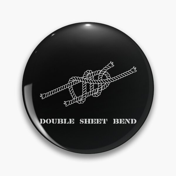 Item preview, Sailor knot double sheet bend dark English version designed and sold by 7T-Designs.