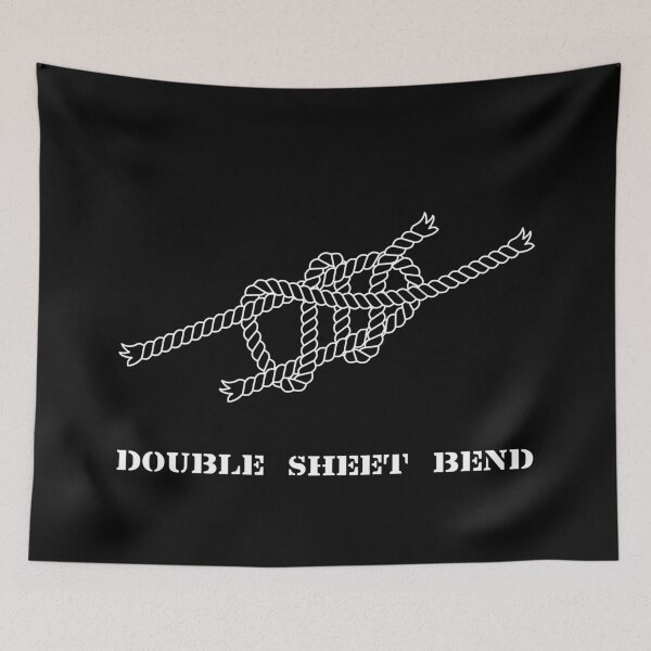 Item preview, Sailor knot double sheet bend dark English version designed and sold by 7T-Designs.