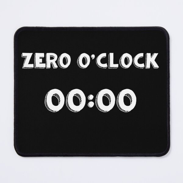Item preview, zero  o'clock 00:00  :) designed and sold by LokmaneBrahimi.