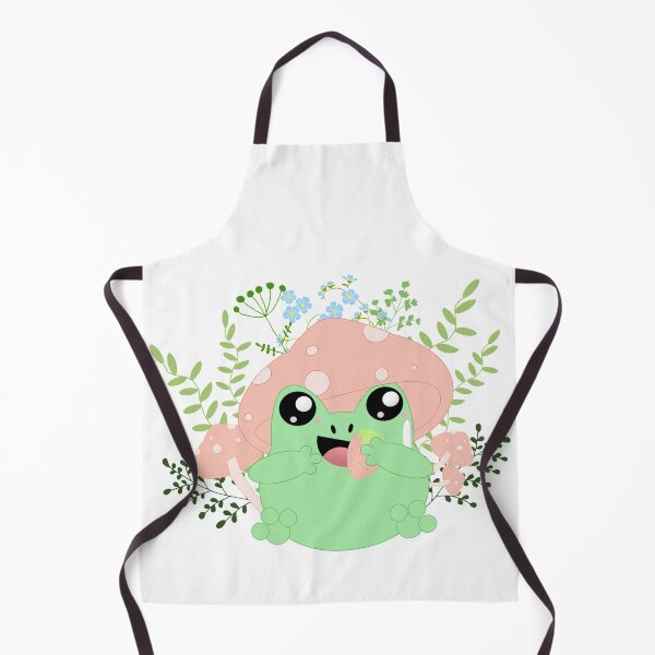 Item preview, Kawaii Frog Mushroom Hat Cottagecore Aesthetic designed and sold by VaporwaveAnime.