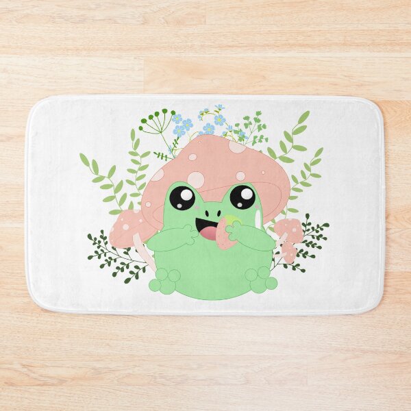 Item preview, Kawaii Frog Mushroom Hat Cottagecore Aesthetic designed and sold by VaporwaveAnime.