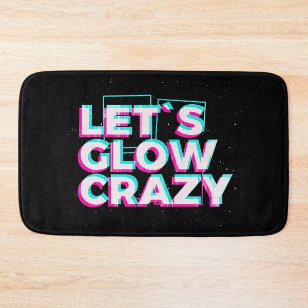 Item preview, Let's Glow Crazy Design. Vintage Trend Party, Halloween, Birthday Glow  designed and sold by PlusPlayStore.