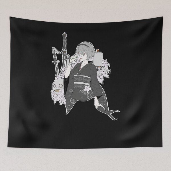 Item preview, 2B Kimono Nier Atomata designed and sold by BlancheWannama.