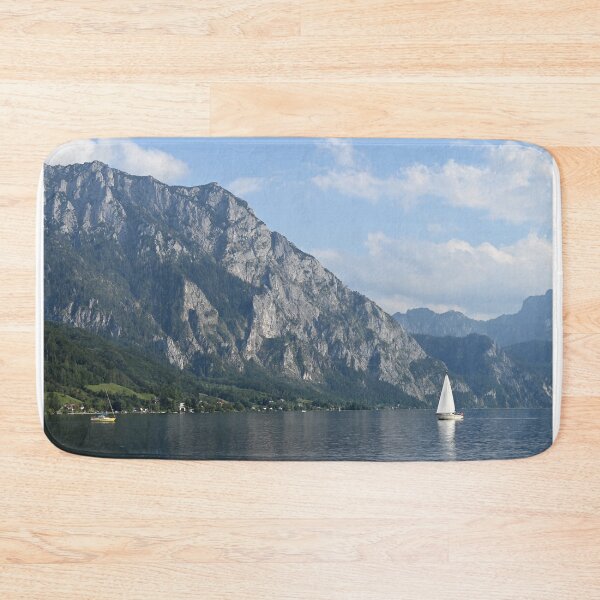Item preview, Mountains and Lake Traun Traunsee in Upper Austria landscapes designed and sold by goceris.