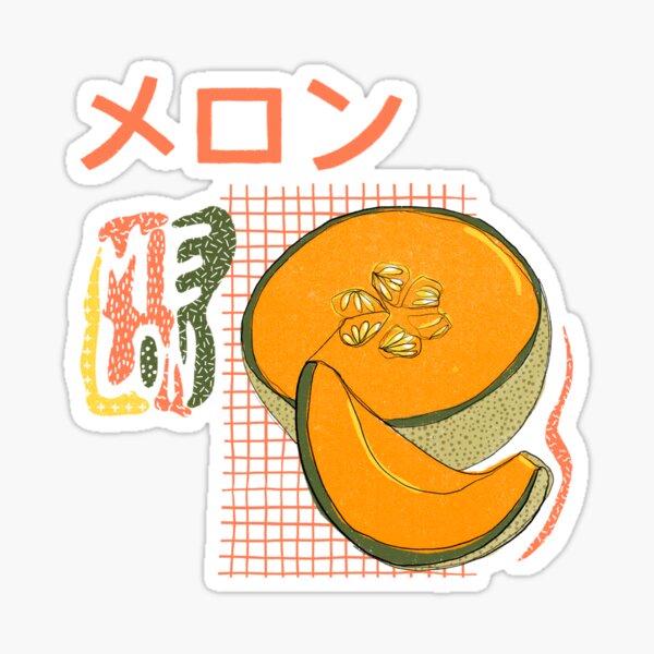 Melon Sticker