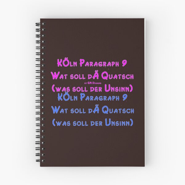 Item preview, Cologne Paragraph 9 by GM Designs Legislation Joy Conviviality designed and sold by G-M-Designs.