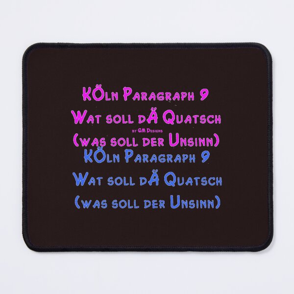 Item preview, Cologne Paragraph 9 by GM Designs Legislation Joy Conviviality designed and sold by G-M-Designs.