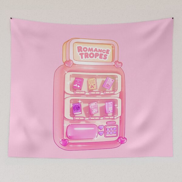 Item preview, Tropes Vending Machine designed and sold by VelvepeachShop.