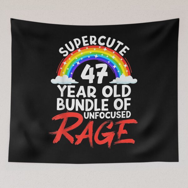 Item preview,  47th Birthday Bundle Unfocused Rage Rainbow Goth Anime designed and sold by luisweber.