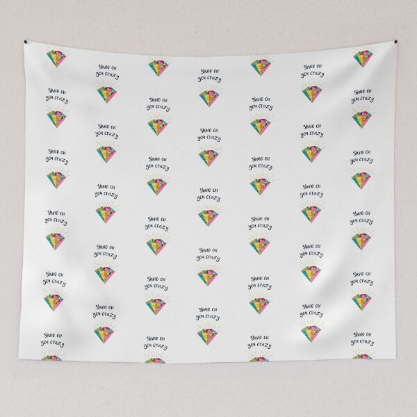 Item preview, Crazy diamond Greeting Card designed and sold by BridesmaiStore.