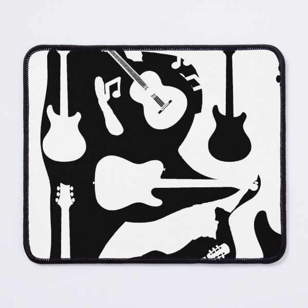 Item preview, Copy of Black and White Guitar Pattern designed and sold by Ric1926.
