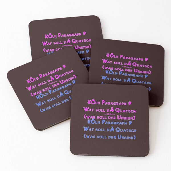 Item preview, Cologne Paragraph 9 by GM Designs Legislation Joy Conviviality designed and sold by G-M-Designs.