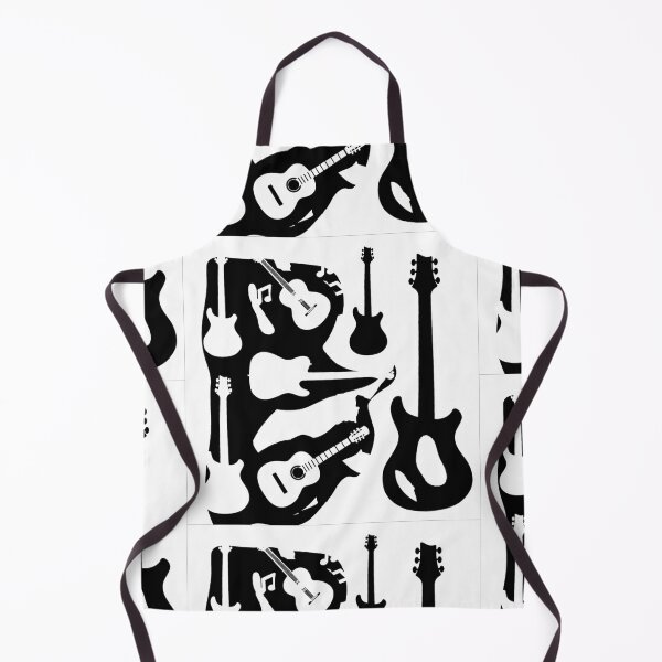 Item preview, Copy of Black and White Guitar Pattern designed and sold by Ric1926.