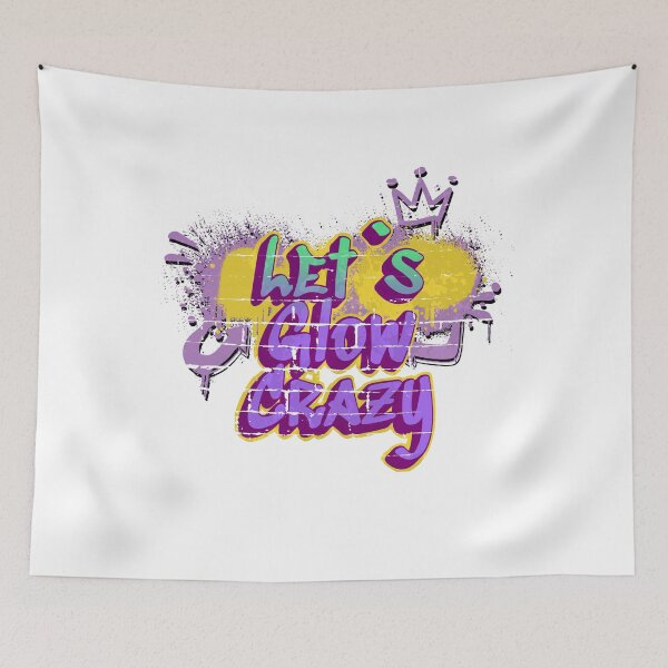 Item preview, Let's Glow Crazy Design. Vintage Trend Party, Halloween, Birthday Glow  designed and sold by PlusPlayStore.