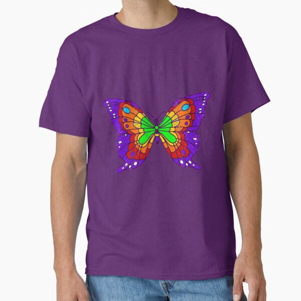 Vista previa del artículo con la obra «Mariposa de rock clásico», diseñado y vendido por BridesmaiStore.