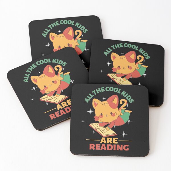 Item preview, Cool kids reading- T-shirt. Sticker designed and sold by Lv28021.