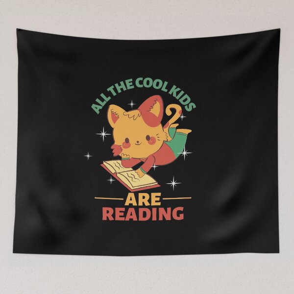 Item preview, Cool kids reading- T-shirt. Sticker designed and sold by Lv28021.