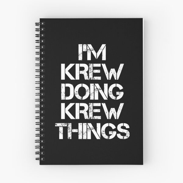 Item preview, Krew Name T Shirt - I'm Krew Doing Krew Things Name Gift Item Tee designed and sold by cpaddensil.