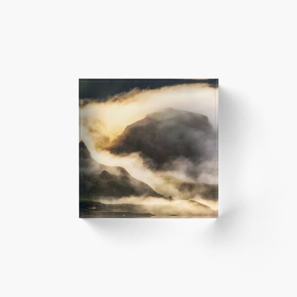 Magic Sunrise Acrylic Block