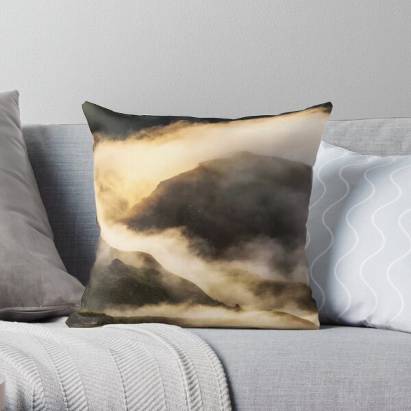 Magic Sunrise Throw Pillow