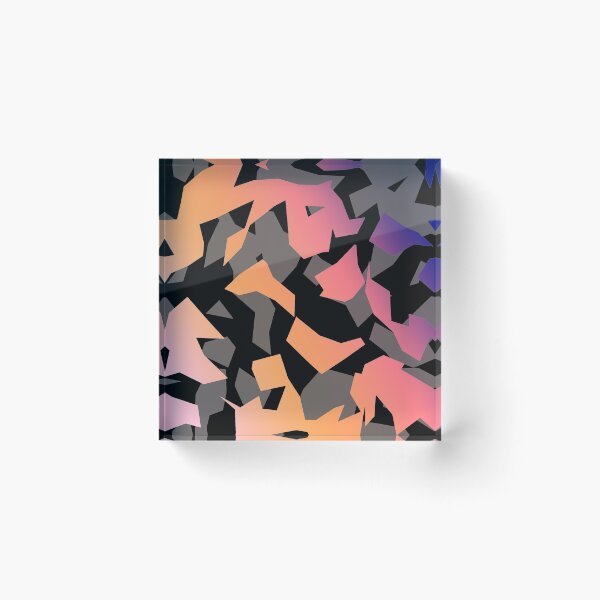 Item preview, Stylish Shattered Gradient Camo Pattern V2 designed and sold by NexusArts.