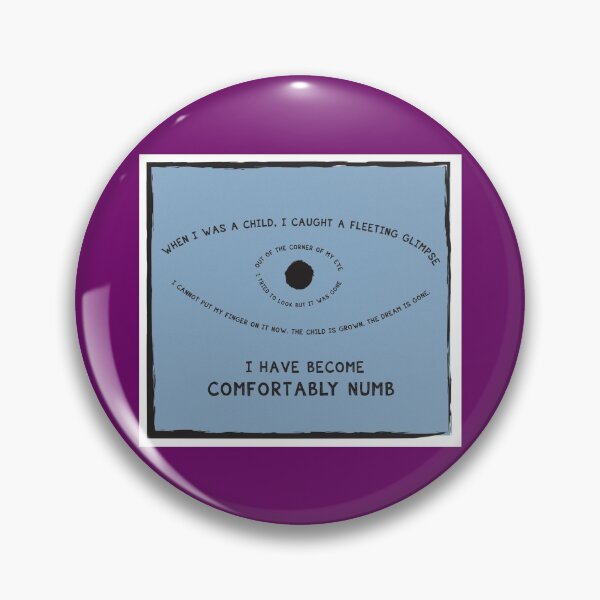 Item preview, Comfortably Numb Poster designed and sold by BridesmaiStore.